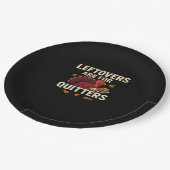 Assiettes En Carton Les Leftovers Sont Pour Quitters Classic Style Déc (Angle)