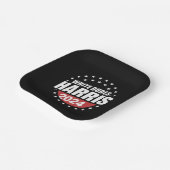 Assiettes En Carton Les Mecs Blancs De L'Élection De Kamala Harris 202 (Angulaire)