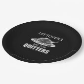 Assiettes En Carton Les Mignonnes Gauche Pour Les Quitters Drôle Thank (Angle)