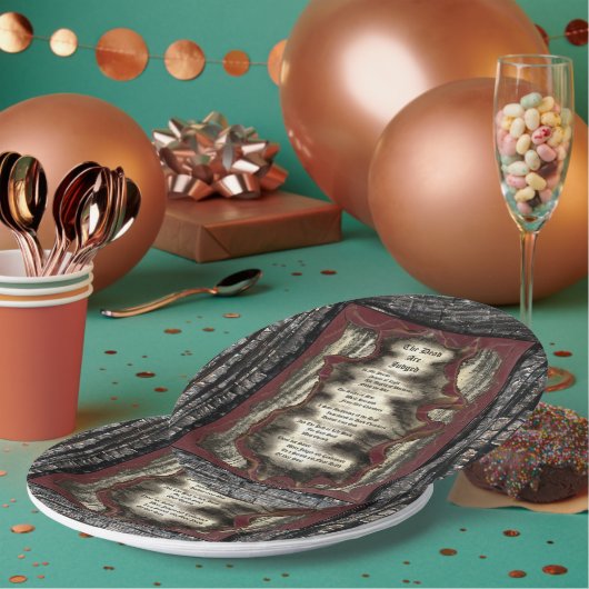 Assiettes En Carton Les morts sont jugés (Multi)