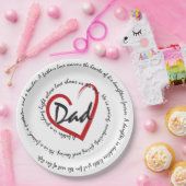 Assiettes En Carton Les papas et la Fête des pères (Fête)