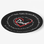 Assiettes En Carton Les papas et les pères (Angle)