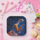 Assiettes En Carton Les piliers de la création - James Webb NIRCam Ast (Fête)