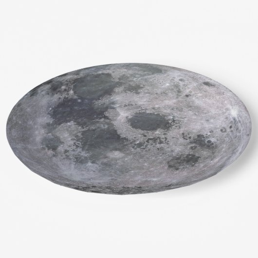 Assiettes En Carton Les plaques à papier jetables de Pleine lune (Angle)