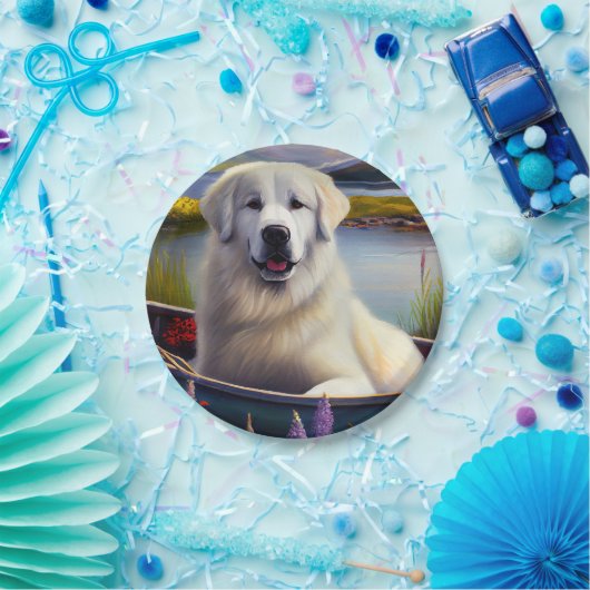 Assiettes En Carton Les Pyrénées sur une pagaie : une aventure Pittore (Fête)