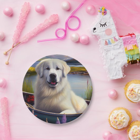 Assiettes En Carton Les Pyrénées sur une pagaie : une aventure Pittore (Fête)