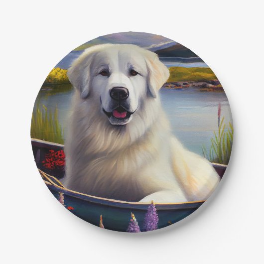 Assiettes En Carton Les Pyrénées sur une pagaie : une aventure Pittore (Devant)