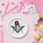 Assiettes En Carton Les Racines des rétrécissements (Fête)