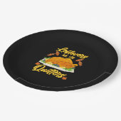 Assiettes En Carton Les Restes Sont Pour Les Quitters Drôle Jour D'Act (Angle)