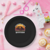 Assiettes En Carton Les Restes Sont Pour Les Quitters - Drôle Thanksgi (Fête)