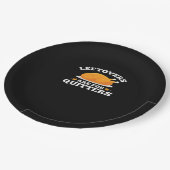 Assiettes En Carton Les Restes Sont Pour Les Quitters, Thanksgiving Ma (Angle)