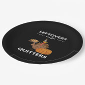 Assiettes En Carton Les Restes Sont Pour Les Quitters V (Angle)