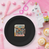 Assiettes En Carton Les Restes Sont Pour Quitters Classic Basic Clean (Fête)