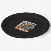 Assiettes En Carton Les Restes Sont Pour Quitters Classic Basic Clean (Angle)