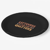 Assiettes En Carton Les Restes Sont Pour Quitters Drôle Thanksgiving D (Angle)