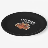 Assiettes En Carton Les Restes Sont Pour Quitters Drôle Thanksgiving V (Angle)