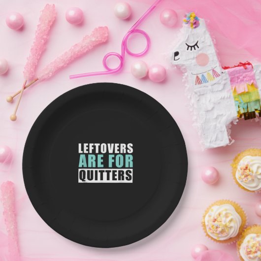 Assiettes En Carton Les Restes Sont Pour Quitters Thanksgiving Aesthet (Fête)