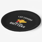 Assiettes En Carton Les Restes Sont Pour Quitters Thanksgiving Day Tur (Angle)