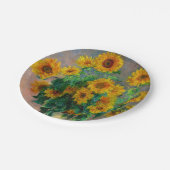 Assiettes En Carton Les tournesols Monet (Angle)
