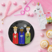 Assiettes En Carton Les trois plaques à papier de sages (Fête)