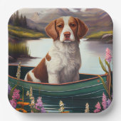 Assiettes En Carton L'Espagnol breton à la pagaie : une aventure Pitto (Recto)