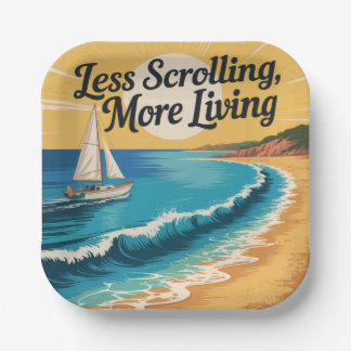 Assiettes En Carton Less Scrolling, More Living