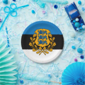 Assiettes En Carton L'Estonie (Fête)