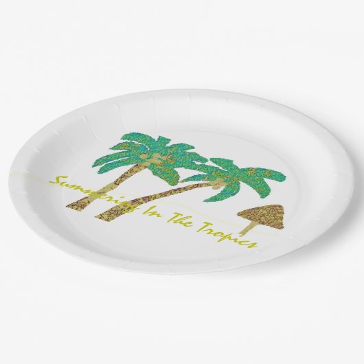 Assiettes En Carton L'Ésumer Dans Les Tropiques (Angle)