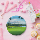 Assiettes En Carton L'Été Au Golf (Fête)