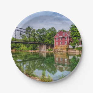 Assiettes En Carton L'Été Aux Plaques Papier De L'Aigle De Guerre