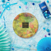 Assiettes En Carton L'Éternel est mon verset de la Bible à manger SHEP (Fête)