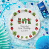 Assiettes En Carton LETTRE alphabet Ladybug Enfants 1er anniversaire B (Fête)