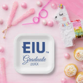 Assiettes En Carton LETTRE bloc EIU (Fête)