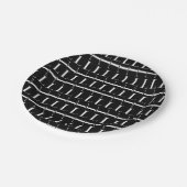 Assiettes En Carton Lettre initiale monogramme L (Angle)