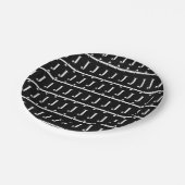 ASSIETTES EN CARTON LETTRE INITIALE MOYENNE J (Angle)