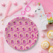 Assiettes En Carton Lèvres (Fête)