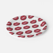 Assiettes En Carton Lèvres de Lushious (Angle)