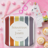 Assiettes En Carton LGBTQ Rainbow Gay Mariage (Fête)