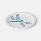 Assiettes En Carton libellule (Angle)