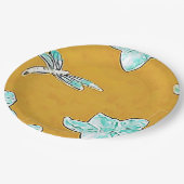 Assiettes En Carton libellule (Angle)