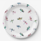 Assiettes En Carton libellules (Devant)