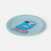 Assiettes En Carton Liberté & Cookies Pour Tous ! (Angle)