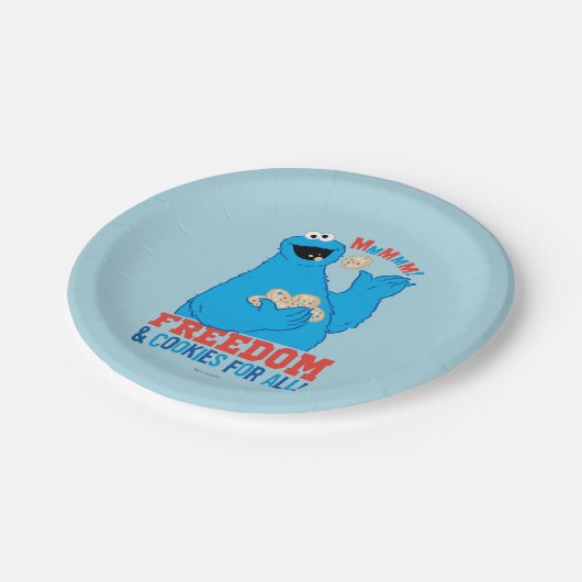 Assiettes En Carton Liberté & Cookies Pour Tous ! (Angle)