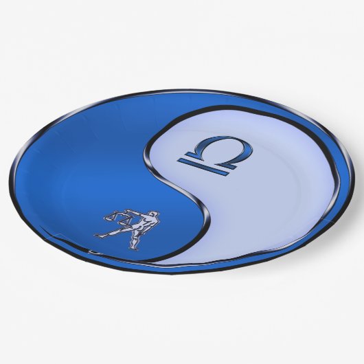 Assiettes En Carton Libra the Scales (Angle)