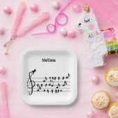 Assiettes En Carton Libre en tant qu'oiseau, oiseaux chanteurs faisant (Fête)