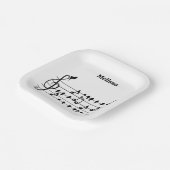 Assiettes En Carton Libre en tant qu'oiseau, oiseaux chanteurs faisant (Angulaire)