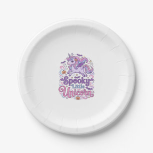 Assiettes En Carton Licorne Chemise de Style Rétro Petite Licorne Effr