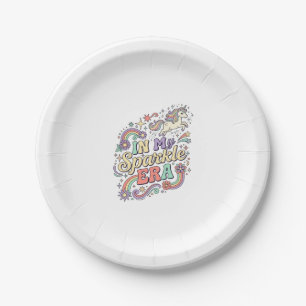 Assiettes En Carton Licorne Dans Mon Ère de Brillance Vêtements Kawaii