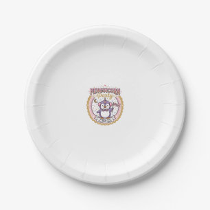 Assiettes En Carton Licorne Penguicorne Fête POD Prêt Design Zazzle_1