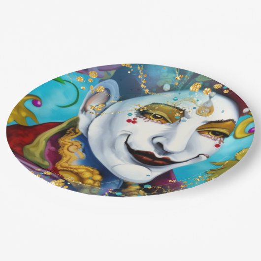 Assiettes En Carton L'idiot (Angle)